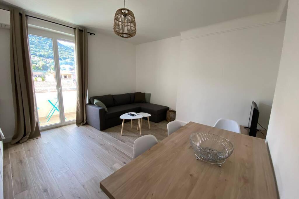 Ajaccio Charmant T2 neuf 40m2 avec balcon au Trottel wifi Clim parking plage à pieds 100m Extérieur photo