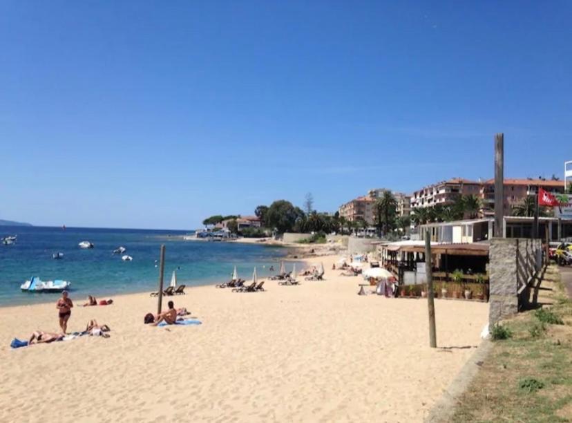 Ajaccio Charmant T2 neuf 40m2 avec balcon au Trottel wifi Clim parking plage à pieds 100m Extérieur photo